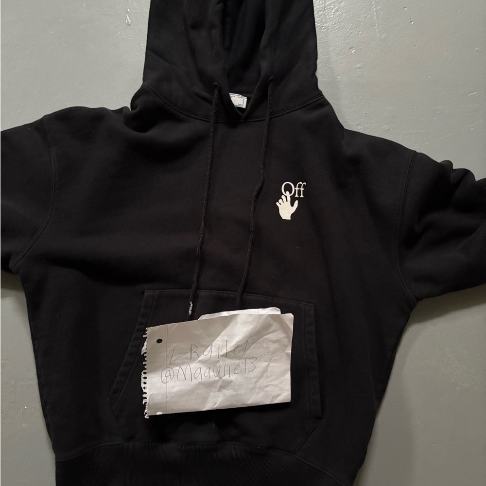 Offwhite hoodie milan italy